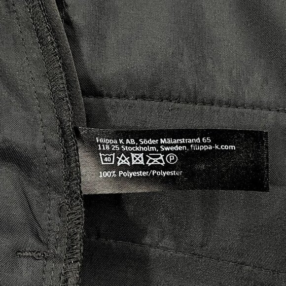 FILIPPA K WOMEN'S BLACK HIGH RISE FORMAL BERMUDAS - L - Picture 9 of 9